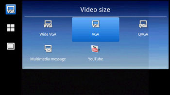 ضبط  ویدیویی Sony Ericsson XPERIA X10